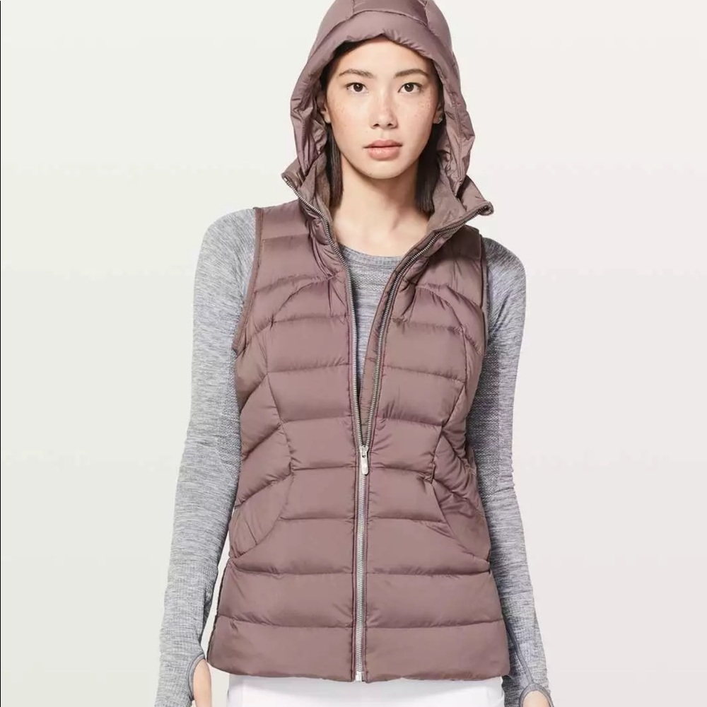 Lululemon pack it down vest mauve 6